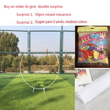 Load image into Gallery viewer, Iron Circle Wedding Birthday Arch Background Decoration
